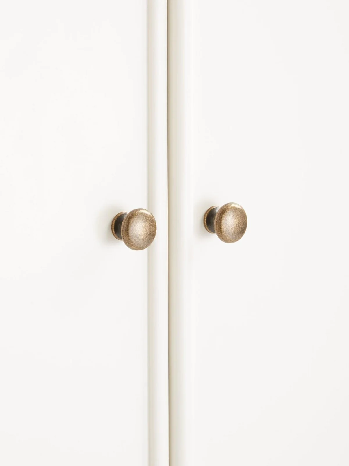 Scallop 2 Door Wardrobe White | Baroque Style | Drawer & Hanging Rail - Image 5