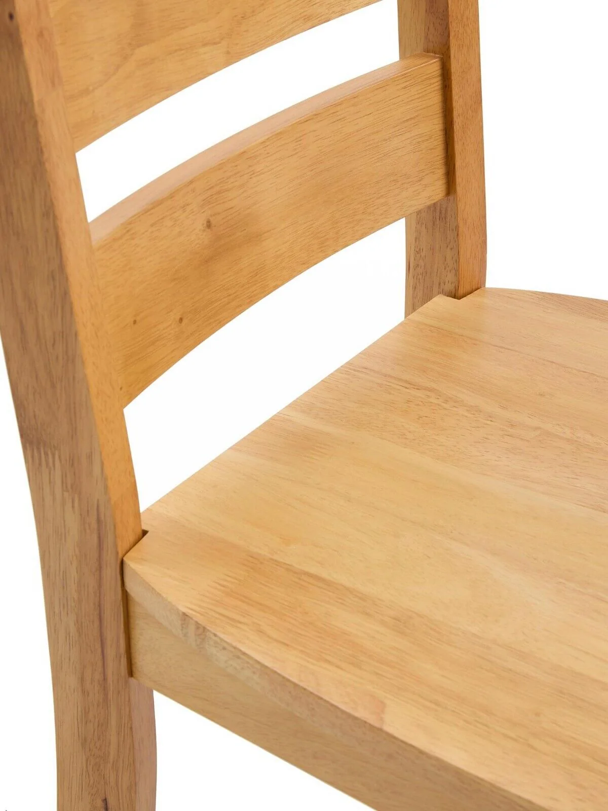 Scottsdale 180 cm Dining Table and 4 Chairs Light Oak Modern Kitchen Set - Image 6