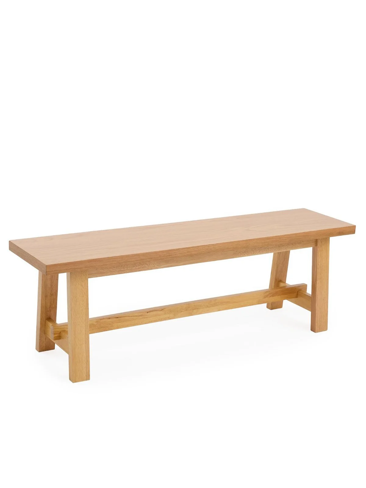 Scottsdale Dining Set Table 4 Chairs Bench | 180cm | Oak Veneer - Image 4