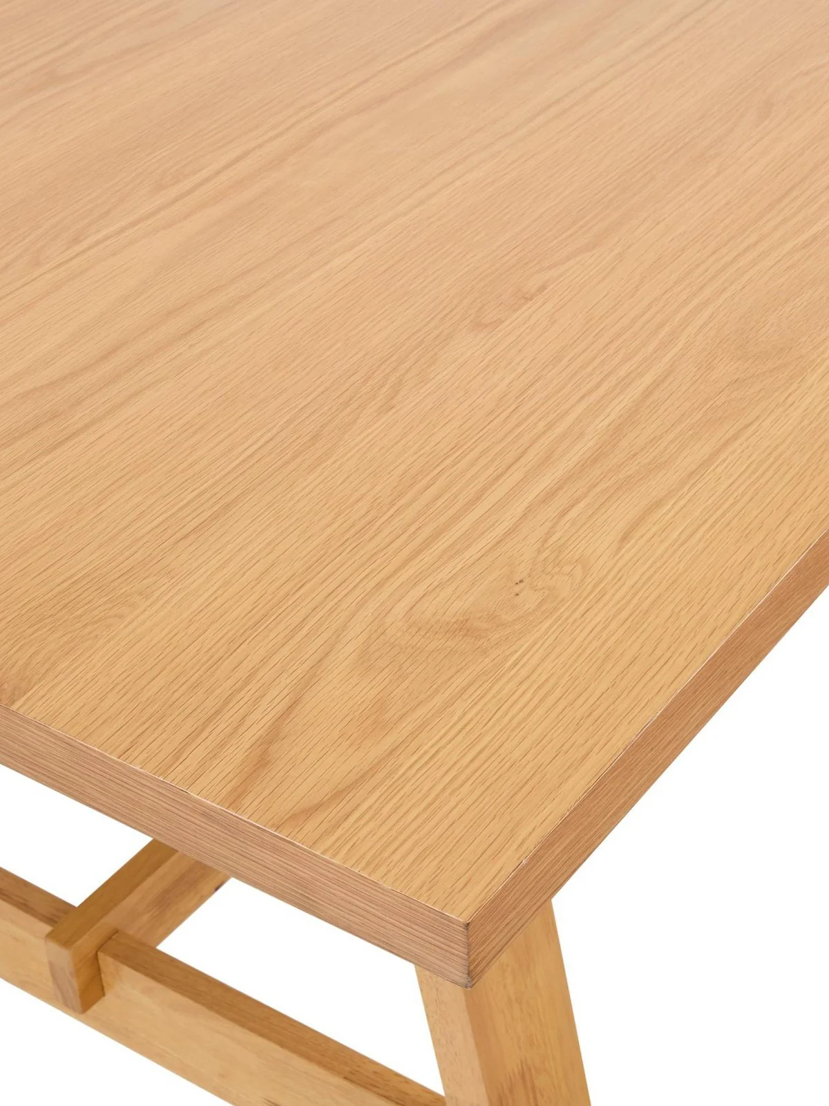Scottsdale Dining Set Table 4 Chairs Bench | 180cm | Oak Veneer - Image 6