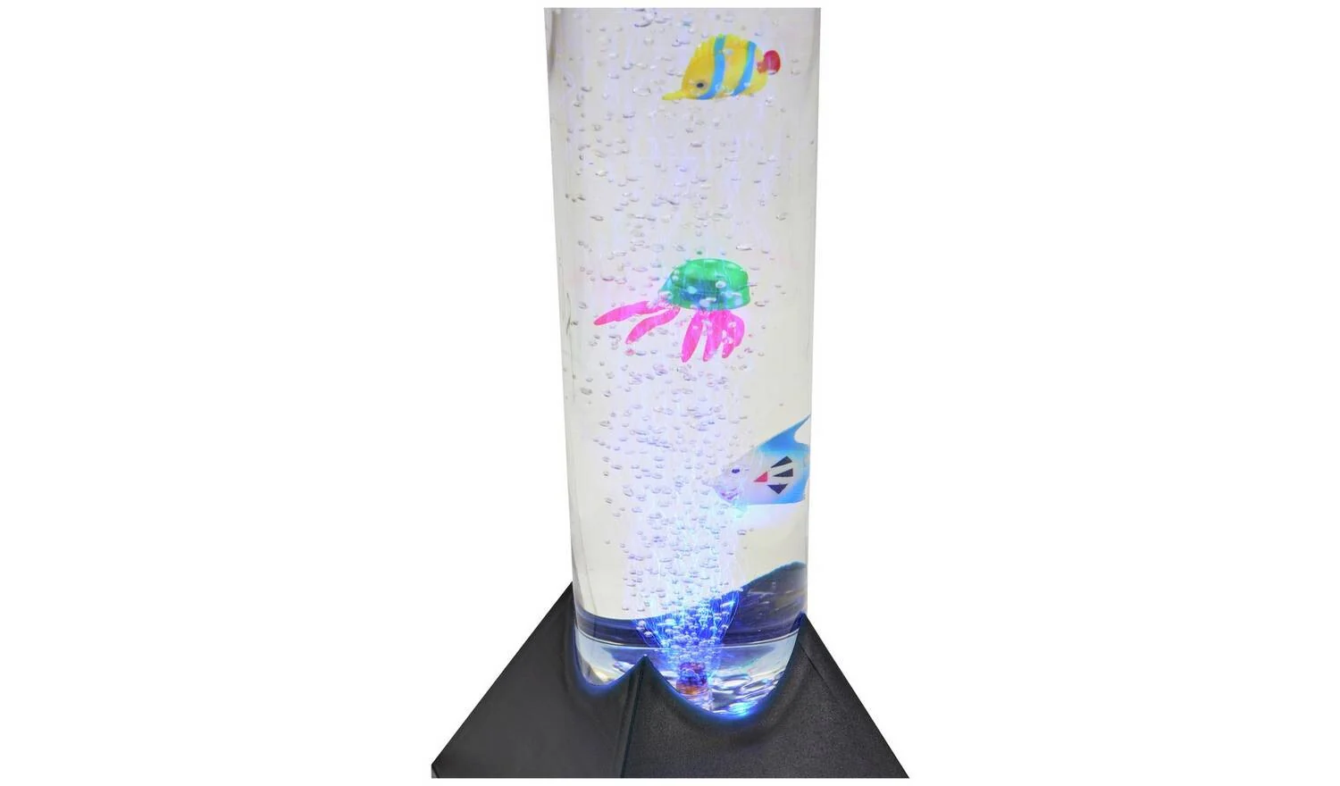 Sensory Bubble Fish Floor Lamp Black Kids Childrens Room Night Light - Image 3