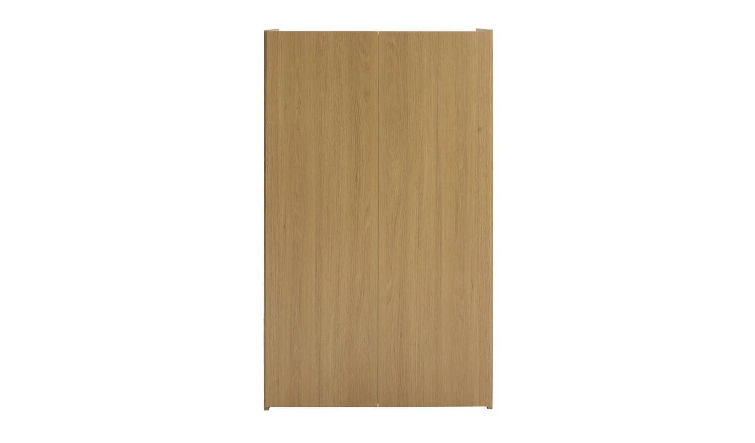 Seville 2 Door Shoe Storage Cabinet - Oak - Image 3