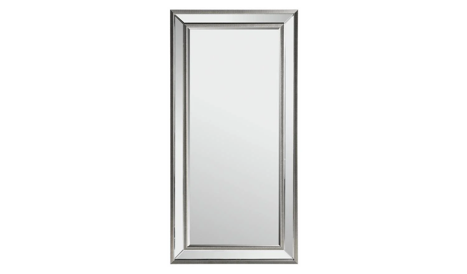 Silver Wall Mirror 150x75cm Fast Delivery UK Modern Home Accessory - Image 3