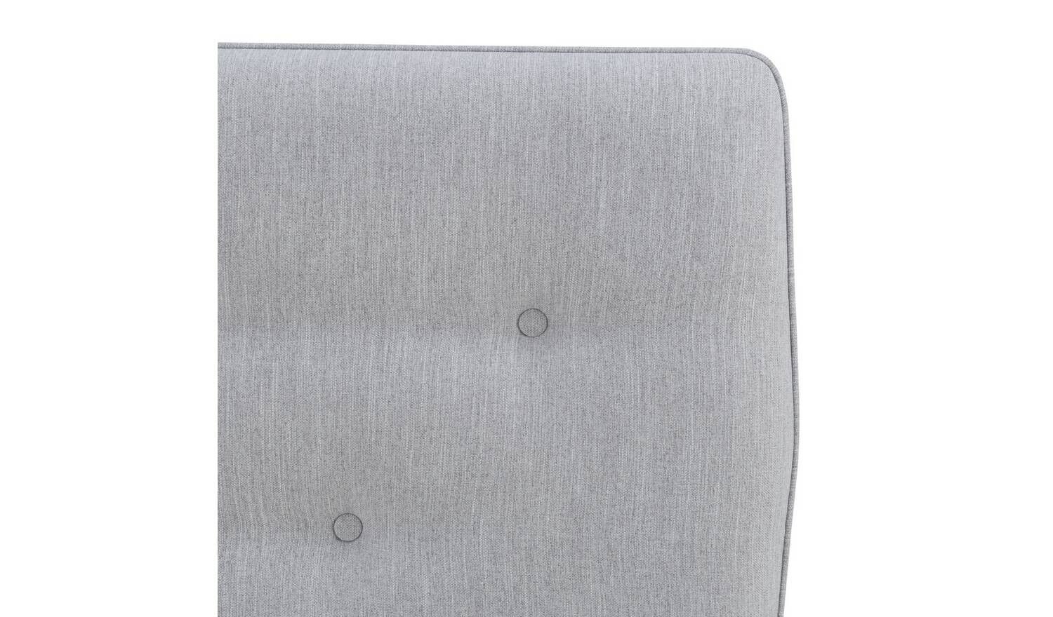 Skandi Double Headboard Light Grey Stylish Comfortable Bedroom Decor - Image 4