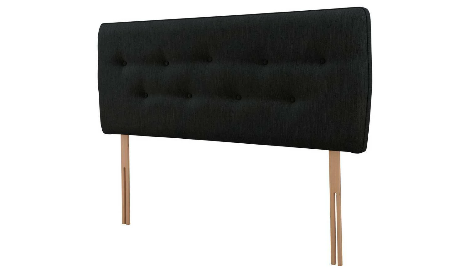 Skandi Kingsize Headboard Charcoal Elegant and Comfortable Bedroom Decor - Image 3