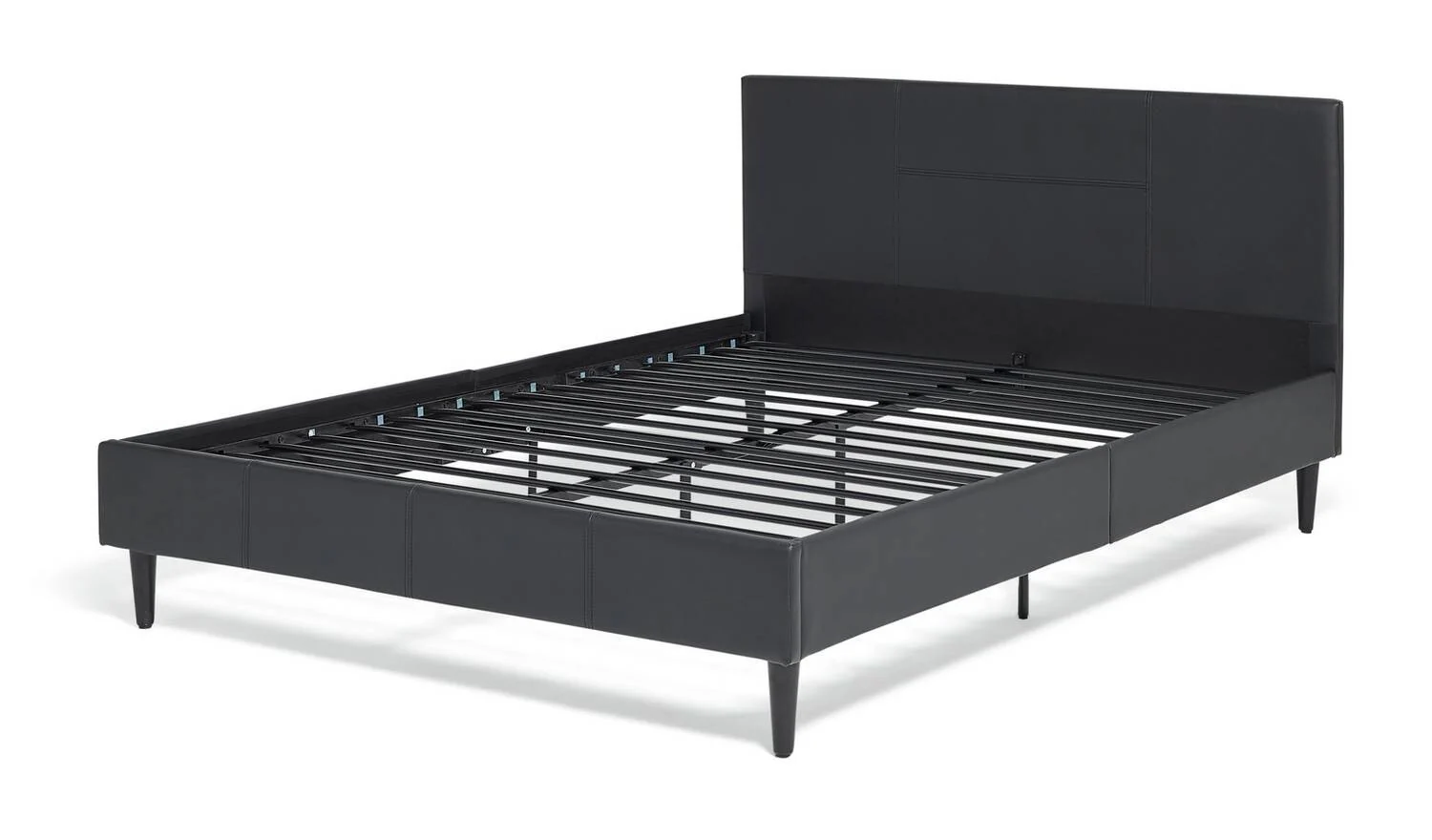 Skylar Small Double Bed Frame - Black - Image 6