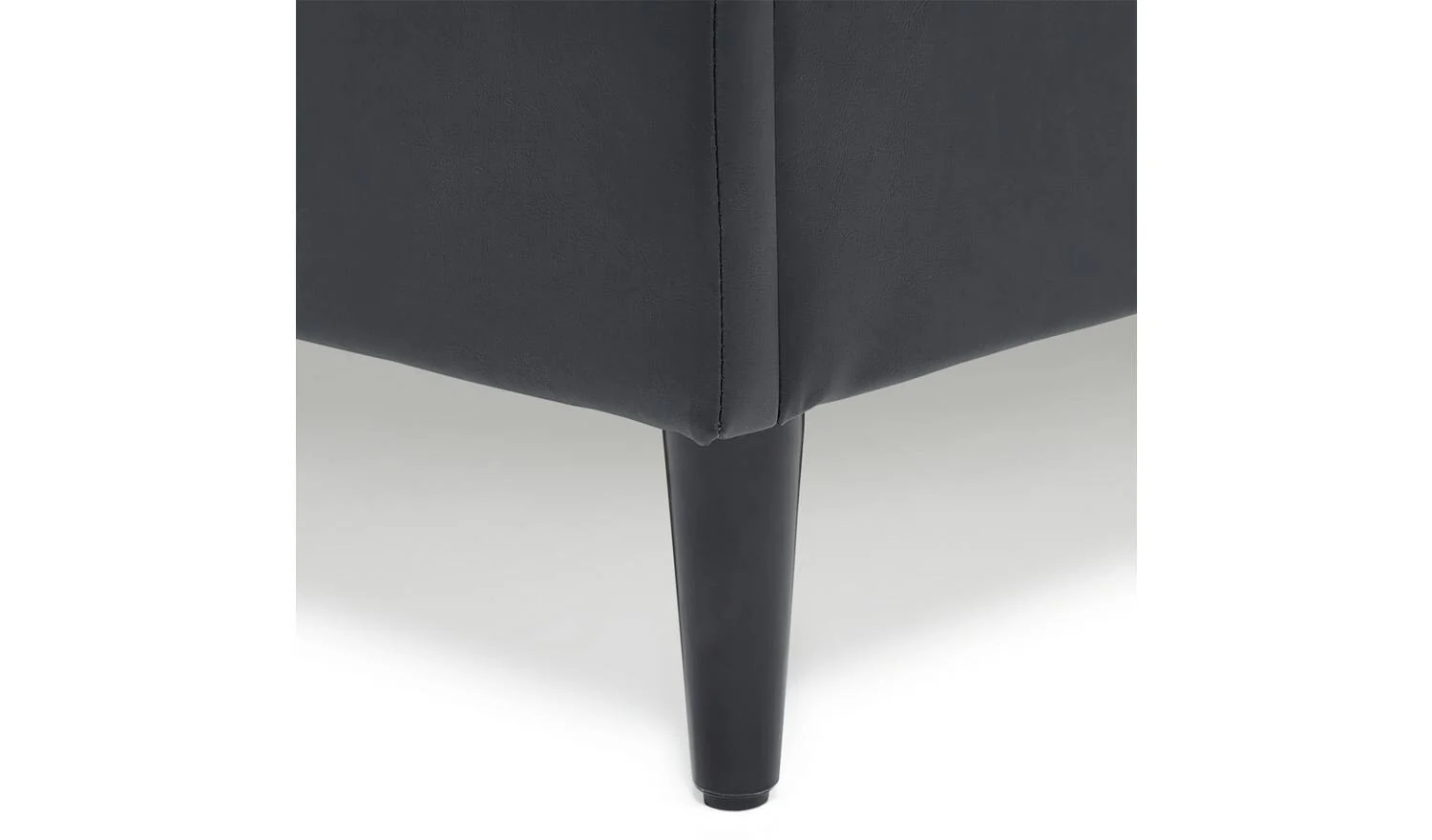Skylar Small Double Bed Frame - Black - Image 7