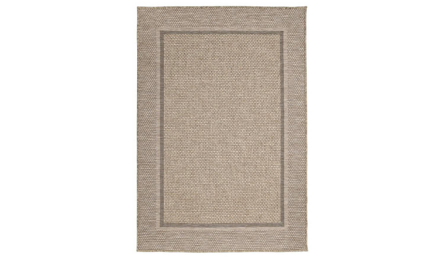 Solstice Latte Indoor Outdoor Rug 120x170cm Home Patio Mat - Image 3
