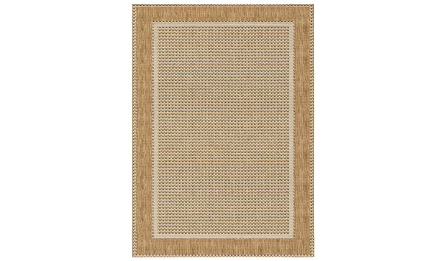 Solstice Latte Indoor Outdoor Rug 120x170cm Home Patio Mat - Image 5