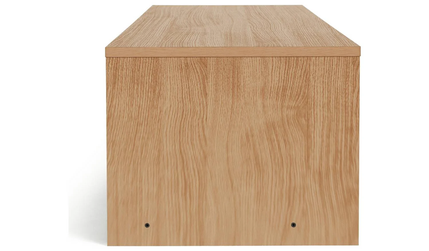 Squares 1 Drawer TV Unit Oak Effect For Living Room Modern Design - Image 7