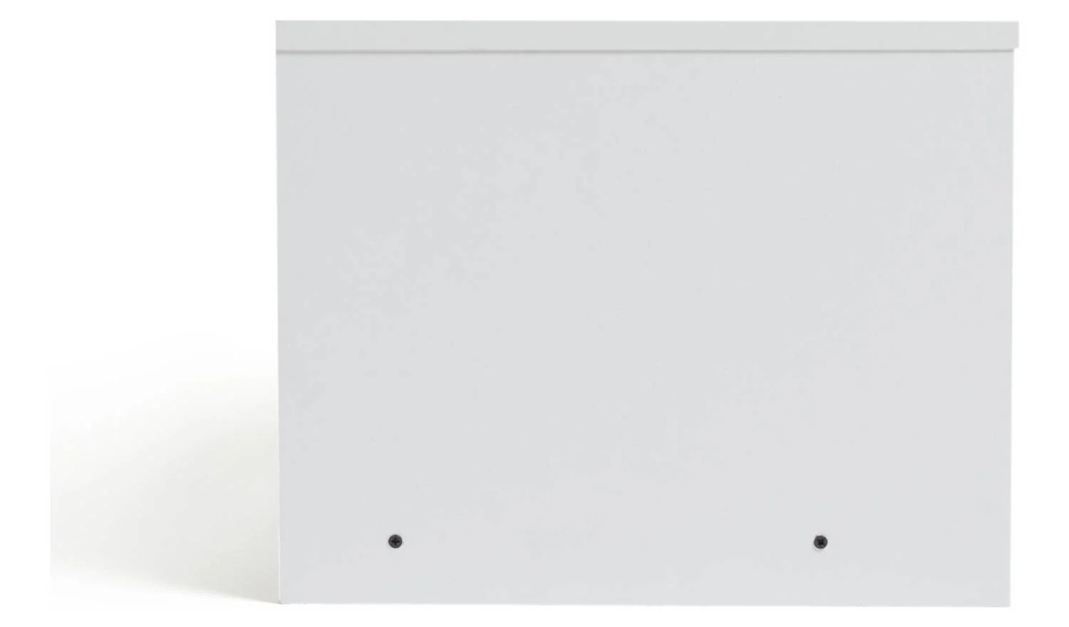 Squares 1 Drawer TV Unit White Modern Media Storage Cabinet Furniture - Image 4