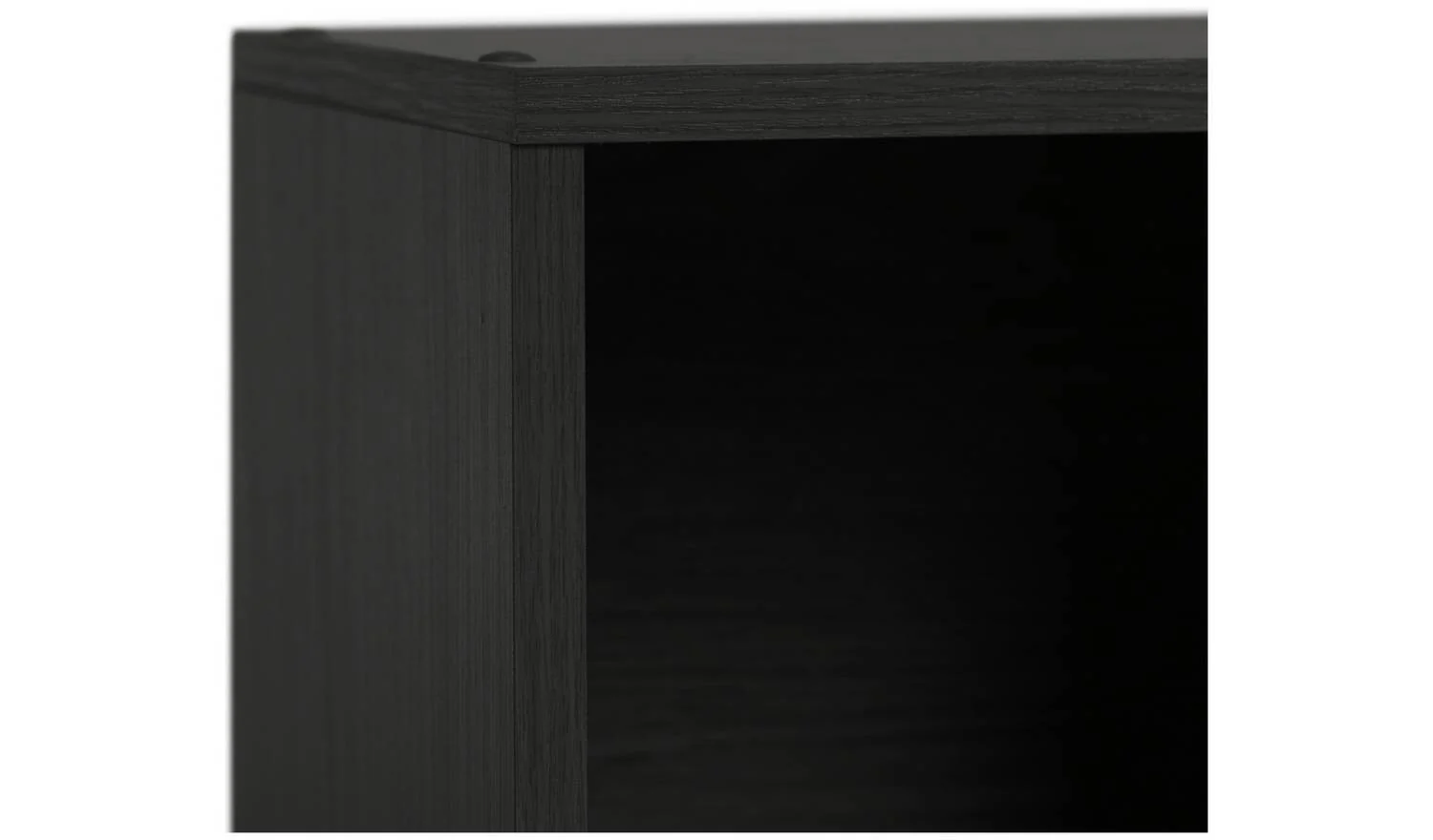 Squares 4 Cube Storage Unit Black For Living Room Bedroom Office - Image 4