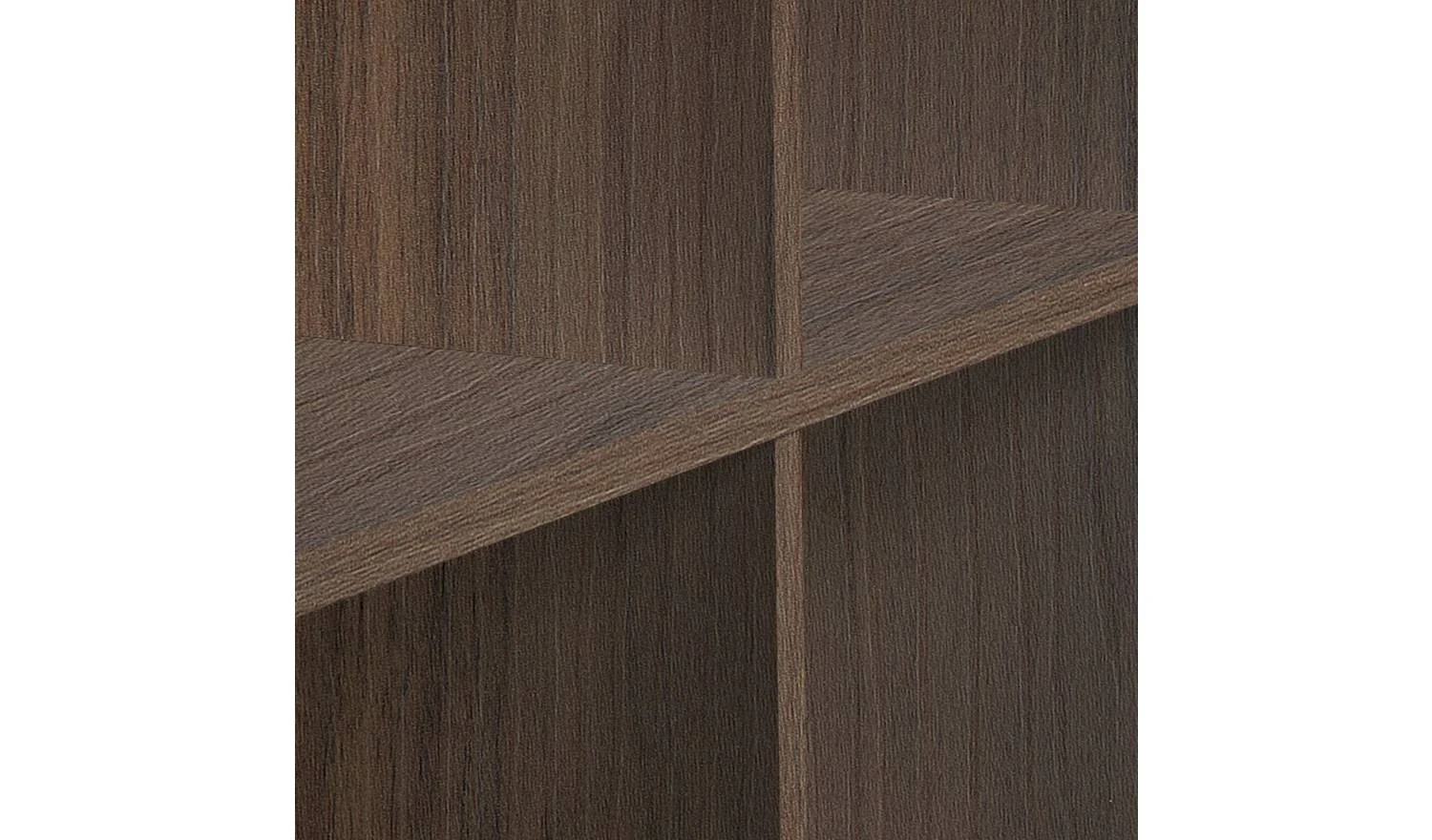 Squares 4 Cube Storage Unit Walnut Modular Organiser Shelf Furniture - Image 7