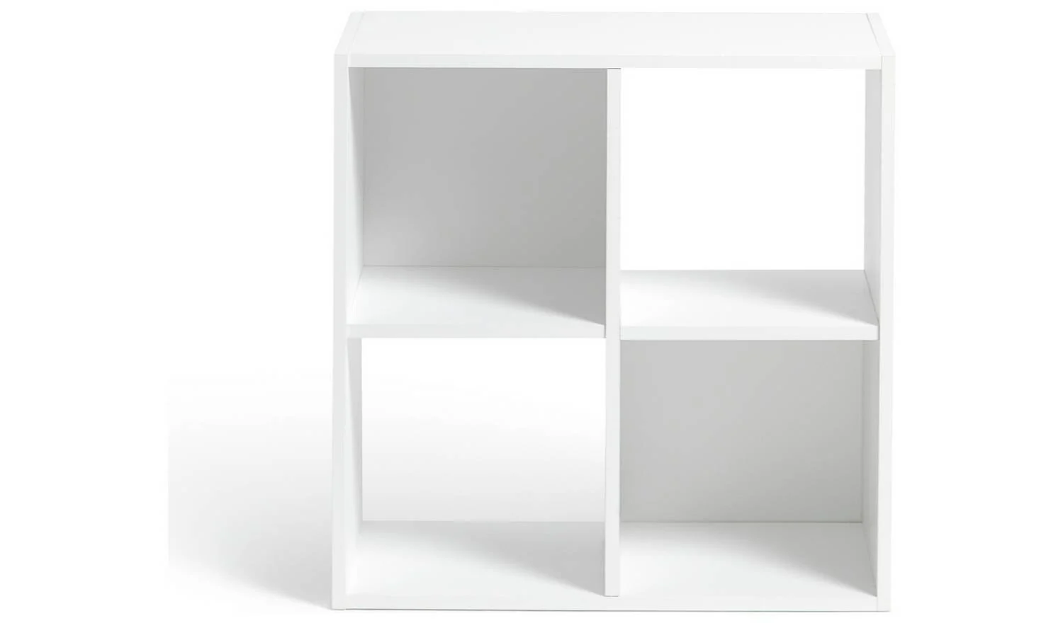 Squares 4 Cube Storage Unit White Modular Organiser Shelf Furniture - Image 3