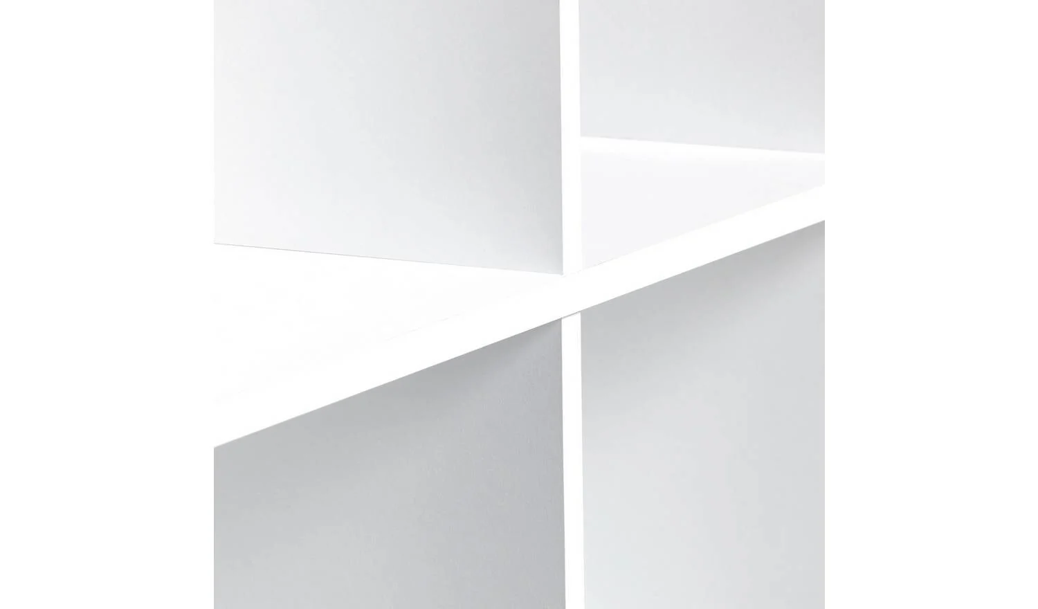 Squares 4 Cube Storage Unit White Modular Organiser Shelf Furniture - Image 5