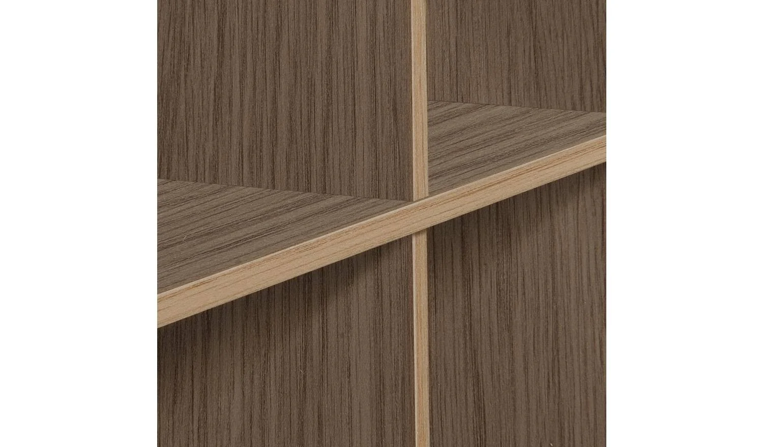 Squares 8 Cube Storage Unit Oak Effect Modular Organiser Shelf Furniture - Image 3
