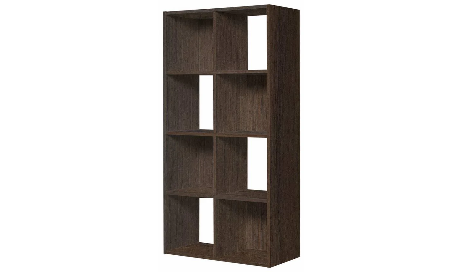 Squares 8 Cube Storage Unit Walnut For Living Room Bedroom - Image 6