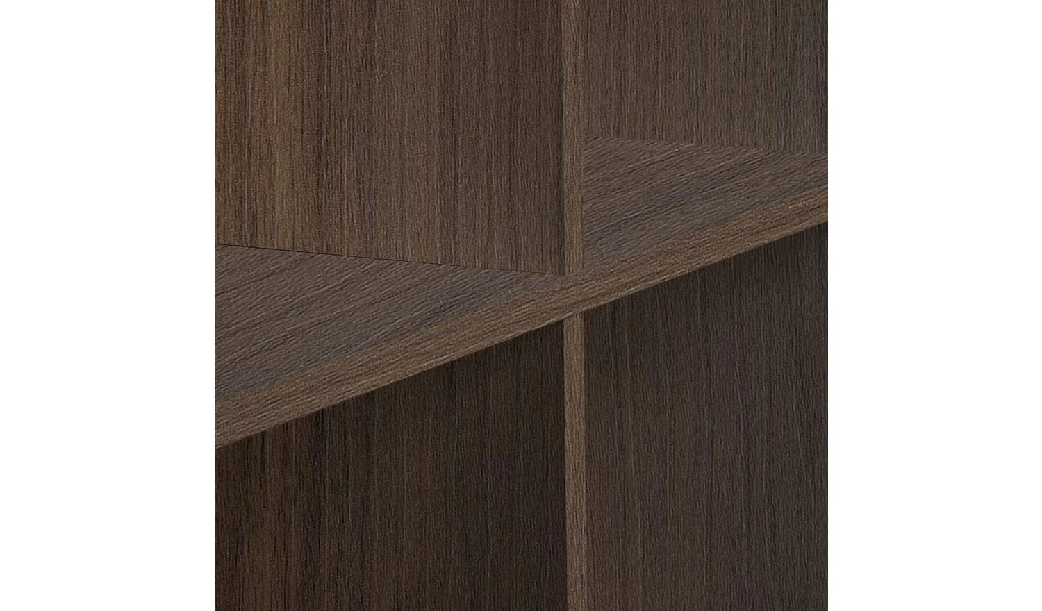 Squares 8 Cube Storage Unit Walnut For Living Room Bedroom - Image 7