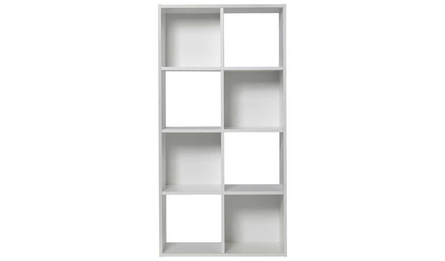Squares 8 Cube Storage Unit White Modular Organiser Shelf Furniture - Image 4