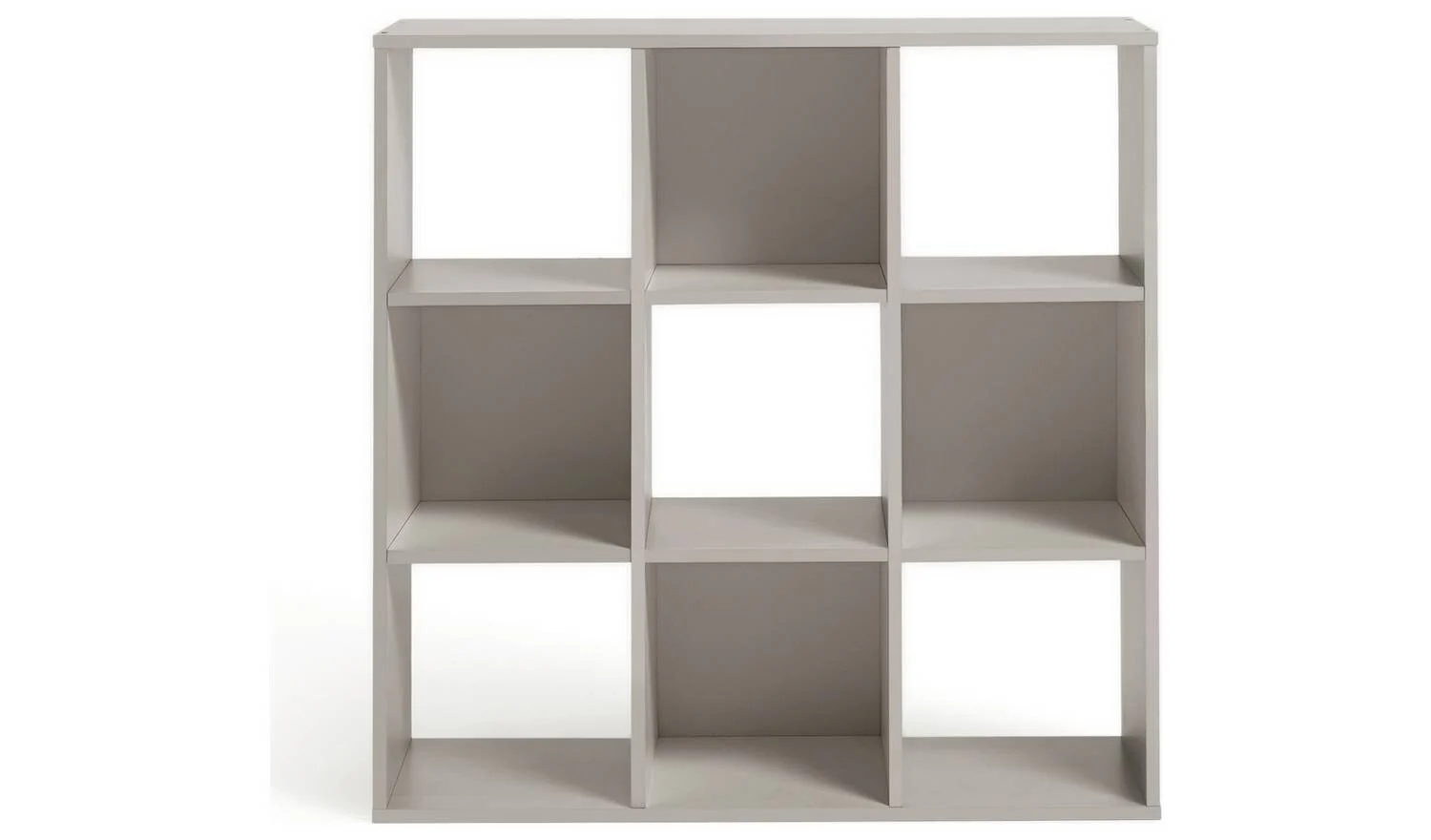 Squares 9 Cube Storage Unit Grey Modular Organiser Shelf Furniture - Image 4