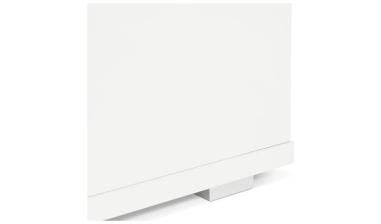 Squares Coffee Table White Modern Living Room Furniture Storage Organiser - Image 5