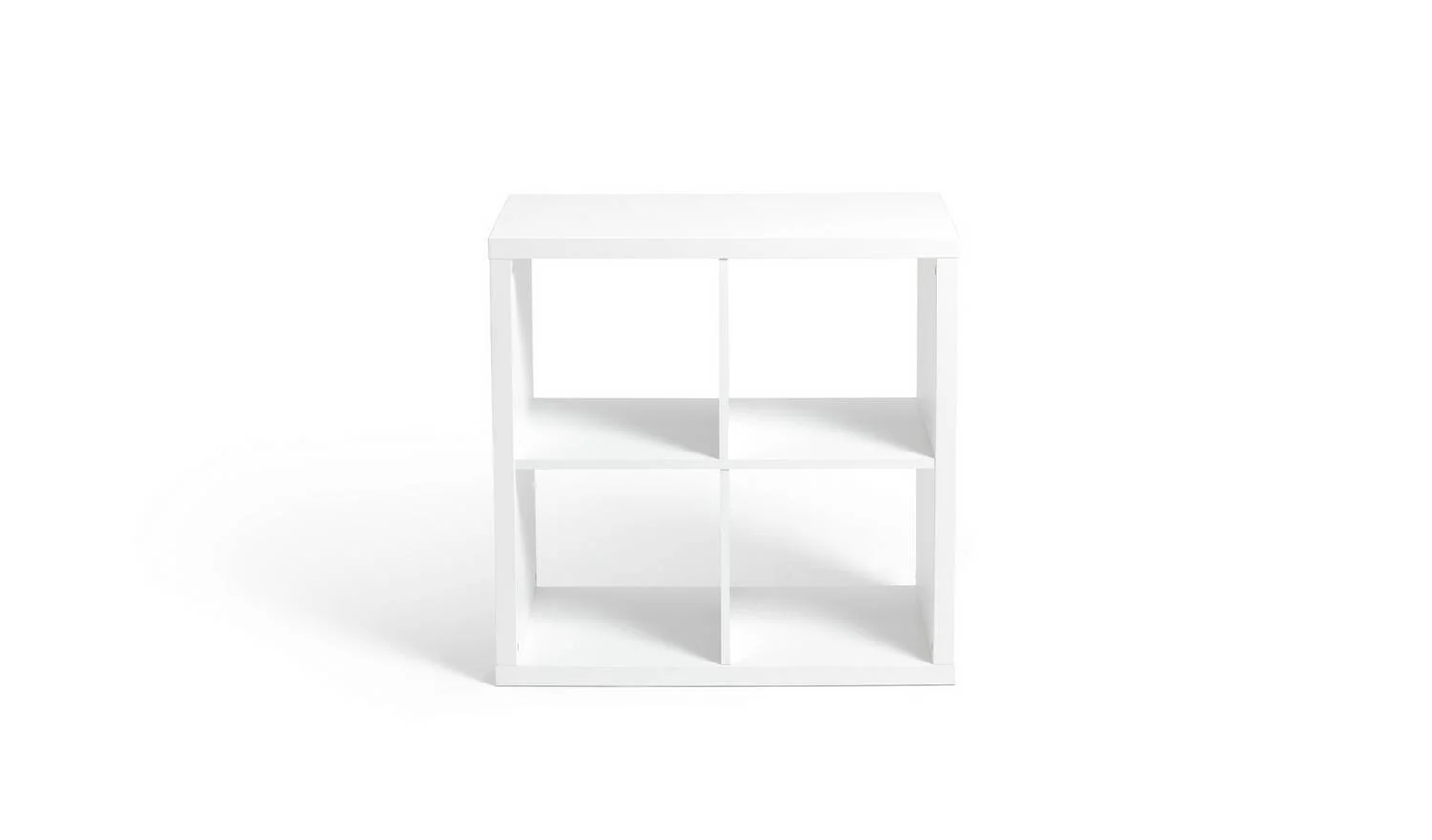 Squares Plus 4 Cube Storage Unit White For Living Room Bedroom - Image 3