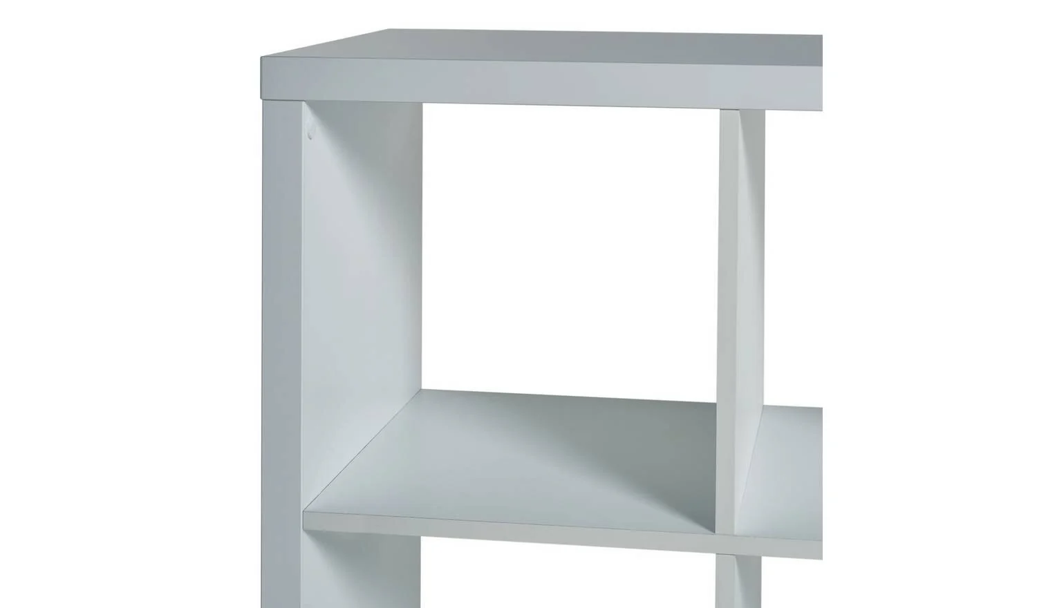 Squares Plus 6 Cube Storage Unit Grey Modular Organiser Shelf Furniture - Image 4