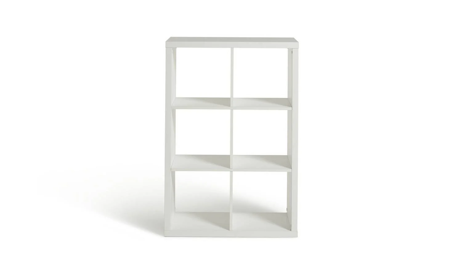 Squares Plus 6 Cube Storage Unit White For Living Room Bedroom - Image 3