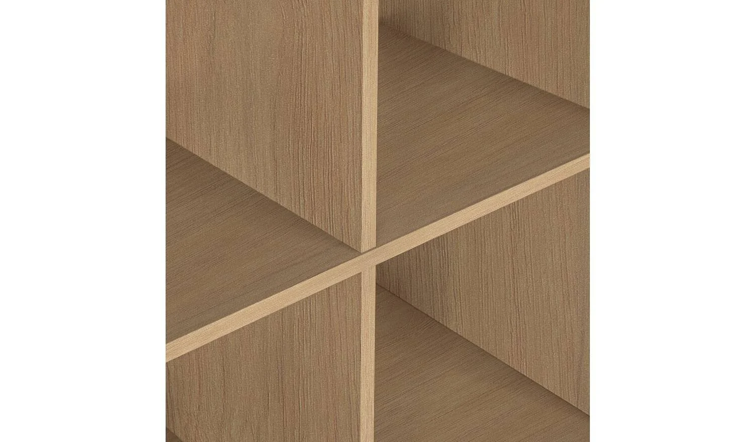 Squares Plus 8 Cube Storage Unit Dark Oak For Living Room Bedroom - Image 5