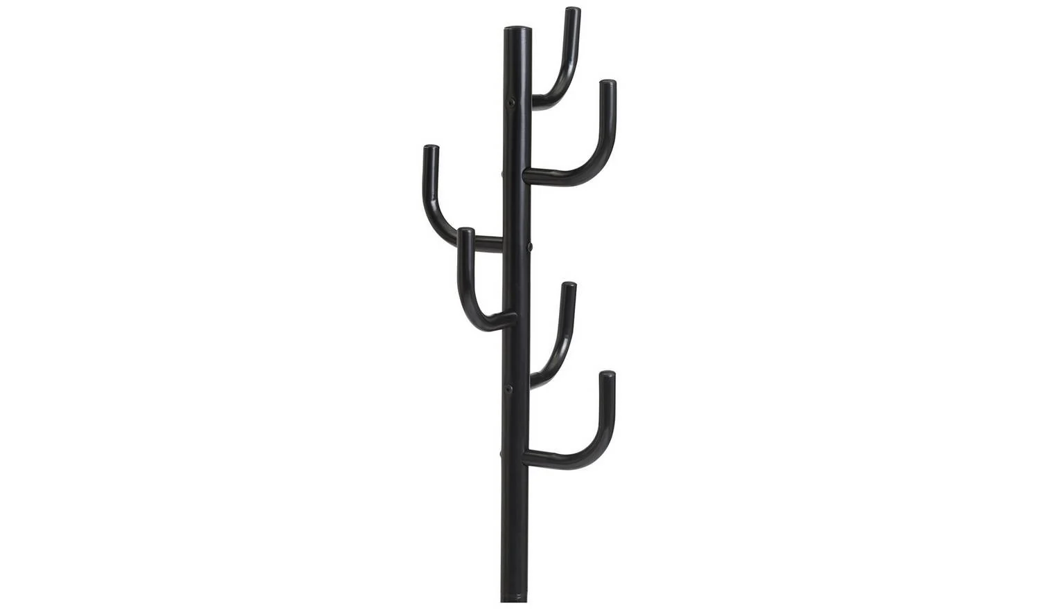 Steel Coat Stand Black Hallway Entryway Furniture Organiser - Image 3