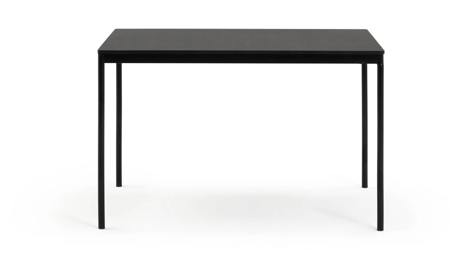 Stella Wood Effect Dining Table & 4 Black Chairs Kitchen Furniture Set - Image 7