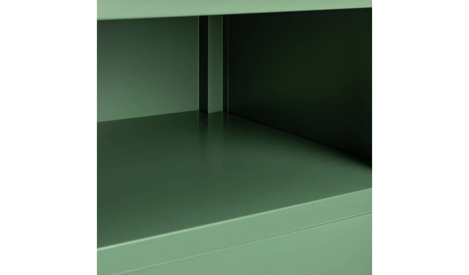 Stevie 1 Door Bedside Table - Green - Image 4