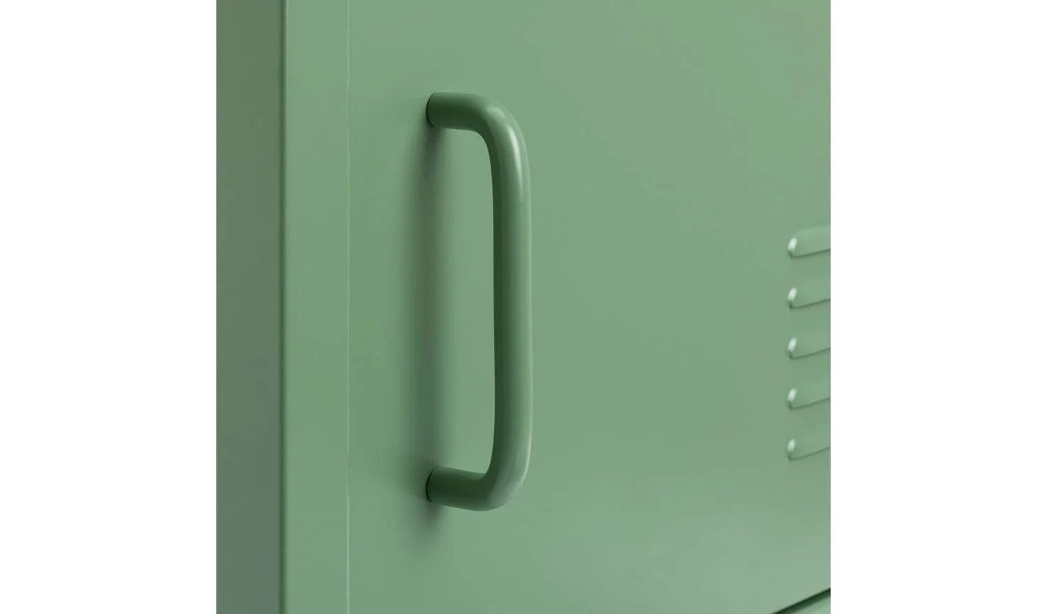 Stevie 1 Door Bedside Table - Green - Image 7