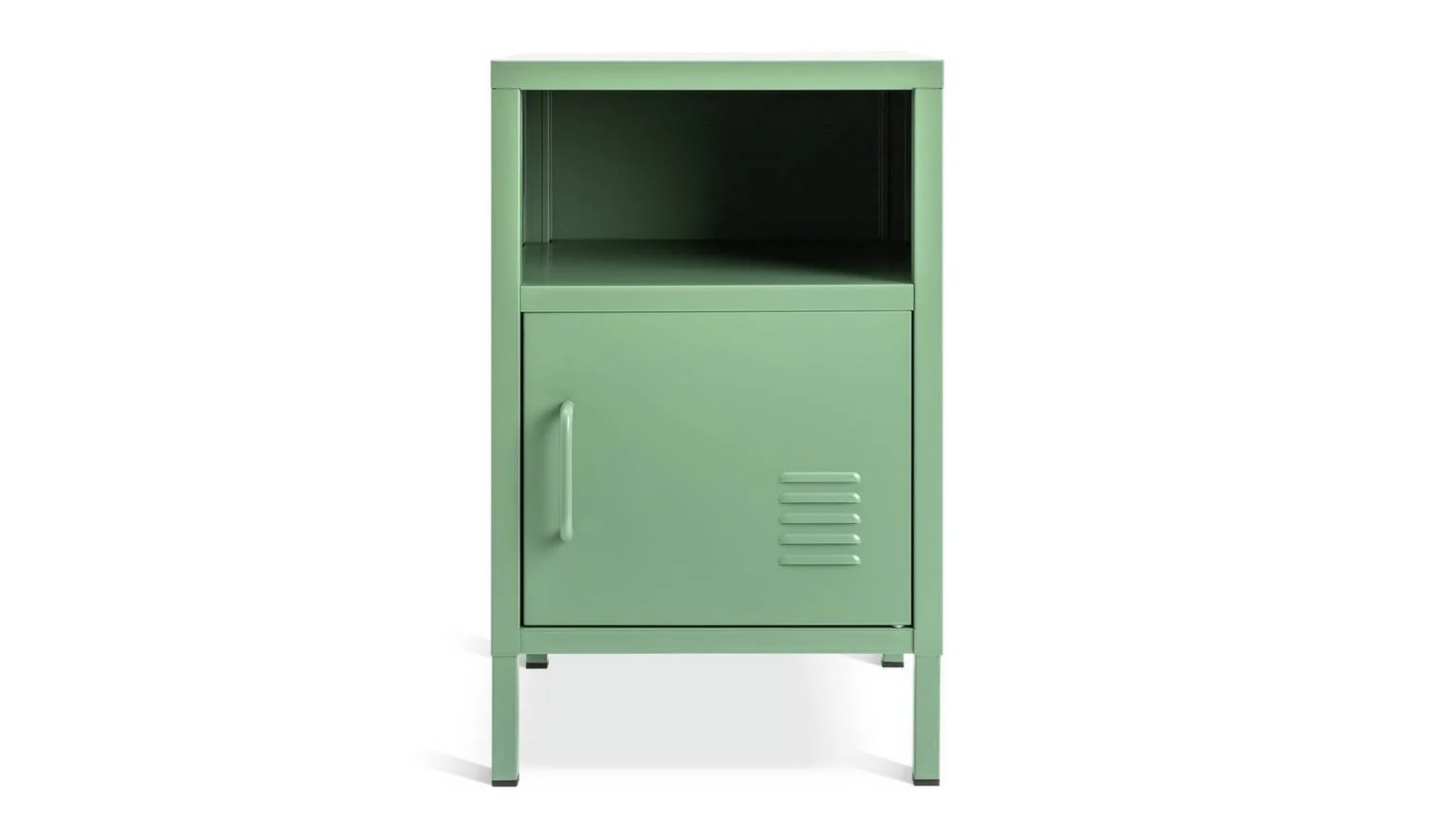 Stevie 1 Door Bedside Table - Green - Image 8