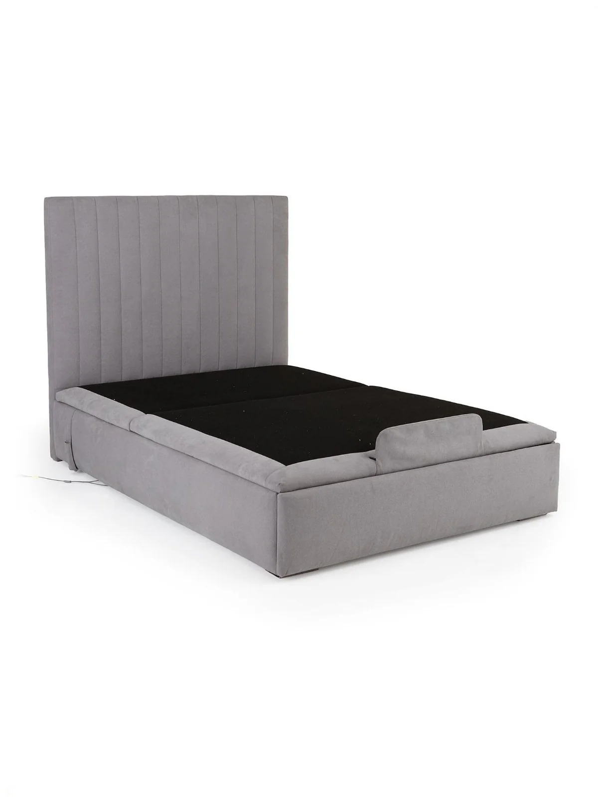Talia King Adjustable Massage Bed Frame Grey | Remote Control | Storage Drawers - Image 5