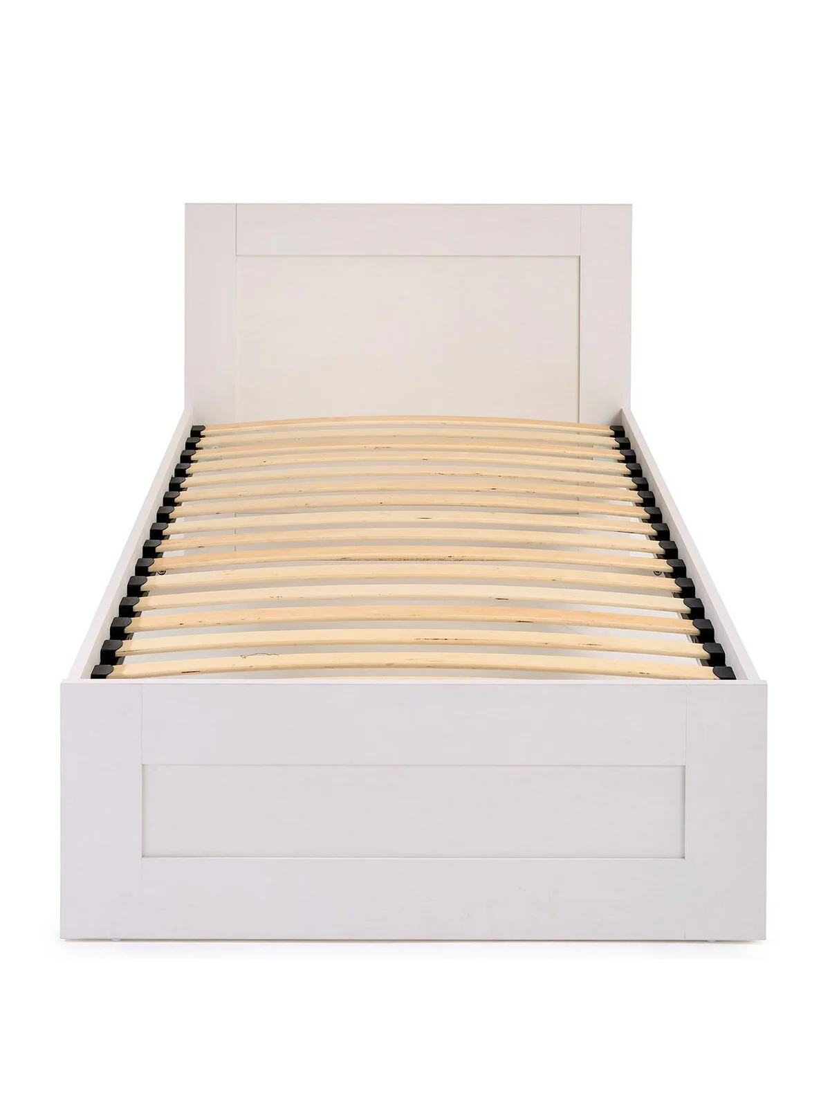Taryn Kids Single Bed White Stylish and Space-Saving Bedroom Furniture - Image 2