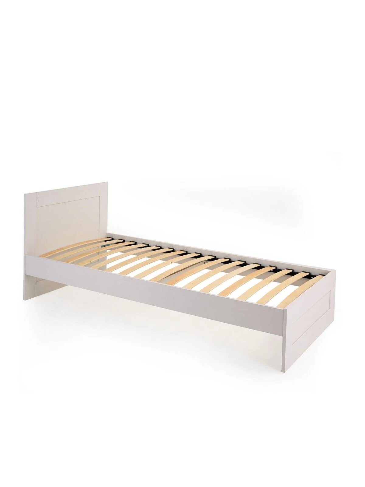 Taryn Kids Single Bed White Stylish and Space-Saving Bedroom Furniture - Image 3