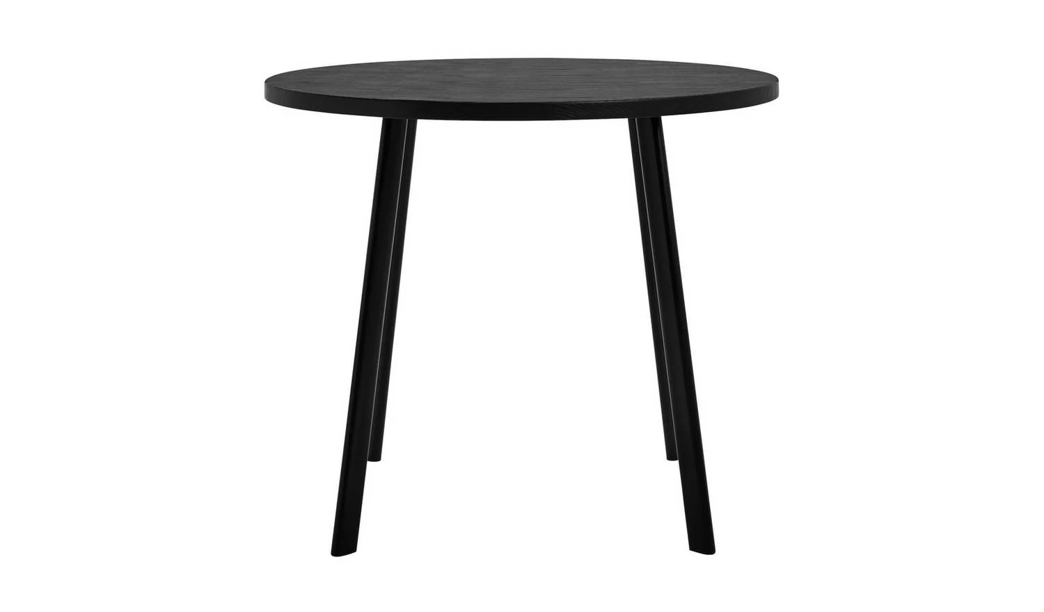 Tayla Black Dining Table & 4 Black Stools Modern Kitchen Furniture Set - Image 8