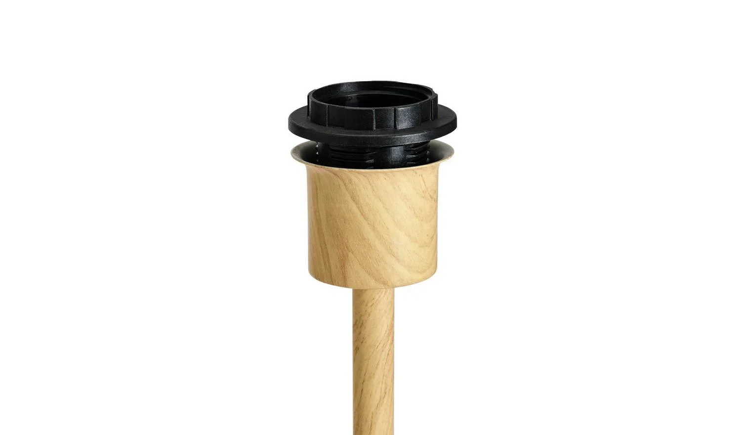 Tisa Base Only Floor Lamp Natural Modern Reading Light Wooden Tripod - Image 4