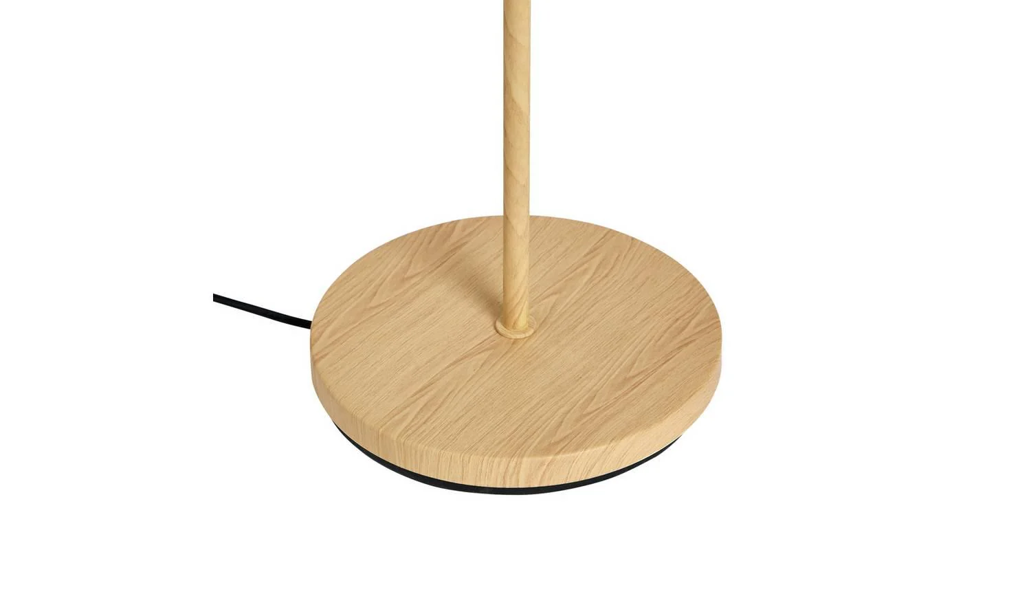 Tisa Base Only Floor Lamp Natural Modern Reading Light Wooden Tripod - Image 5