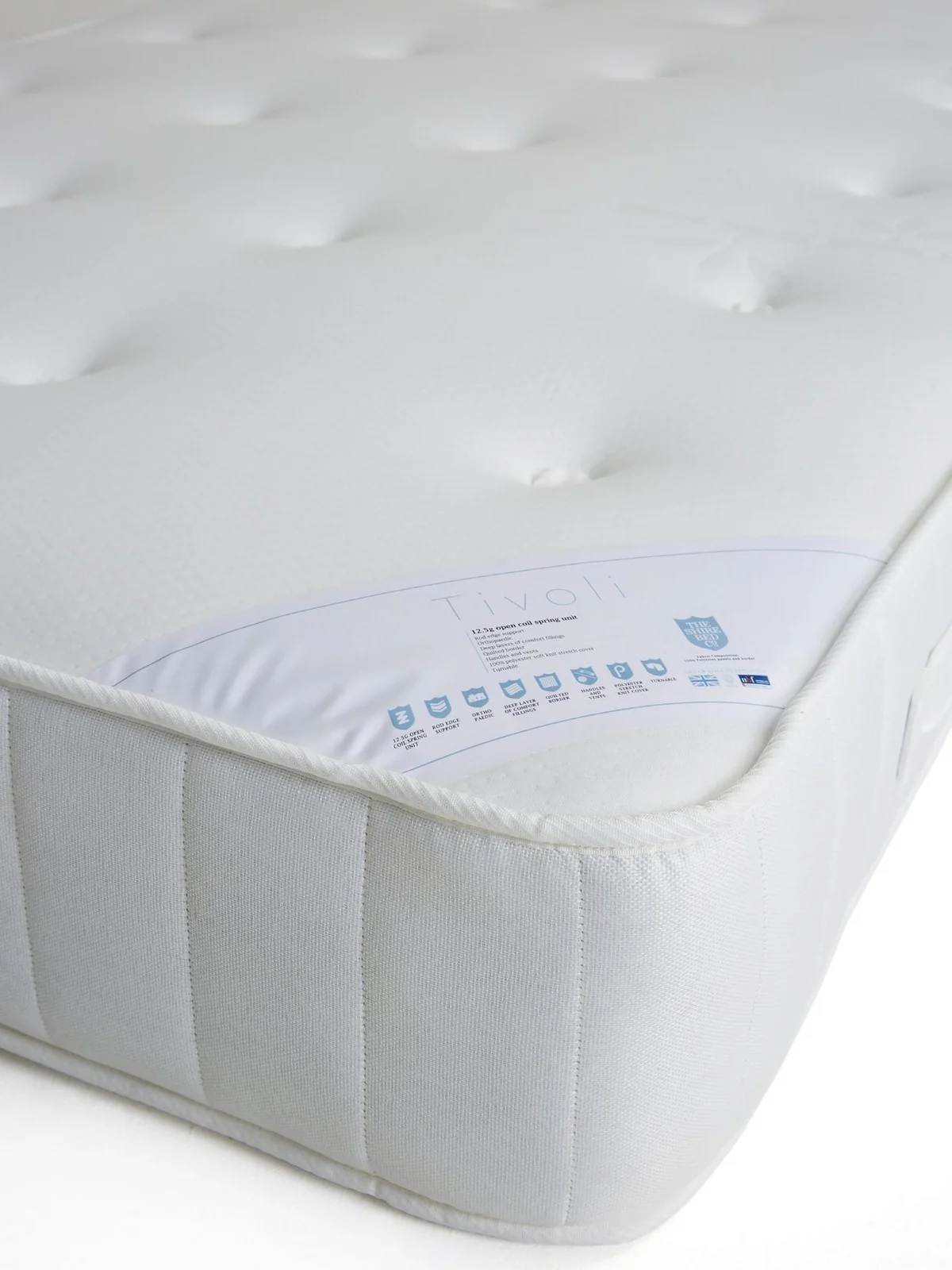 Tivoli Ortho Mattress King 150x200 Open Coil Medium Firm - Image 4