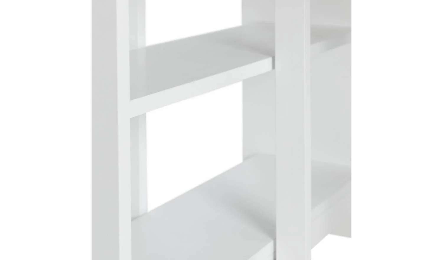 Toby Folding 4 - 6 Seater Dining Table White Compact Extending Design - Image 11