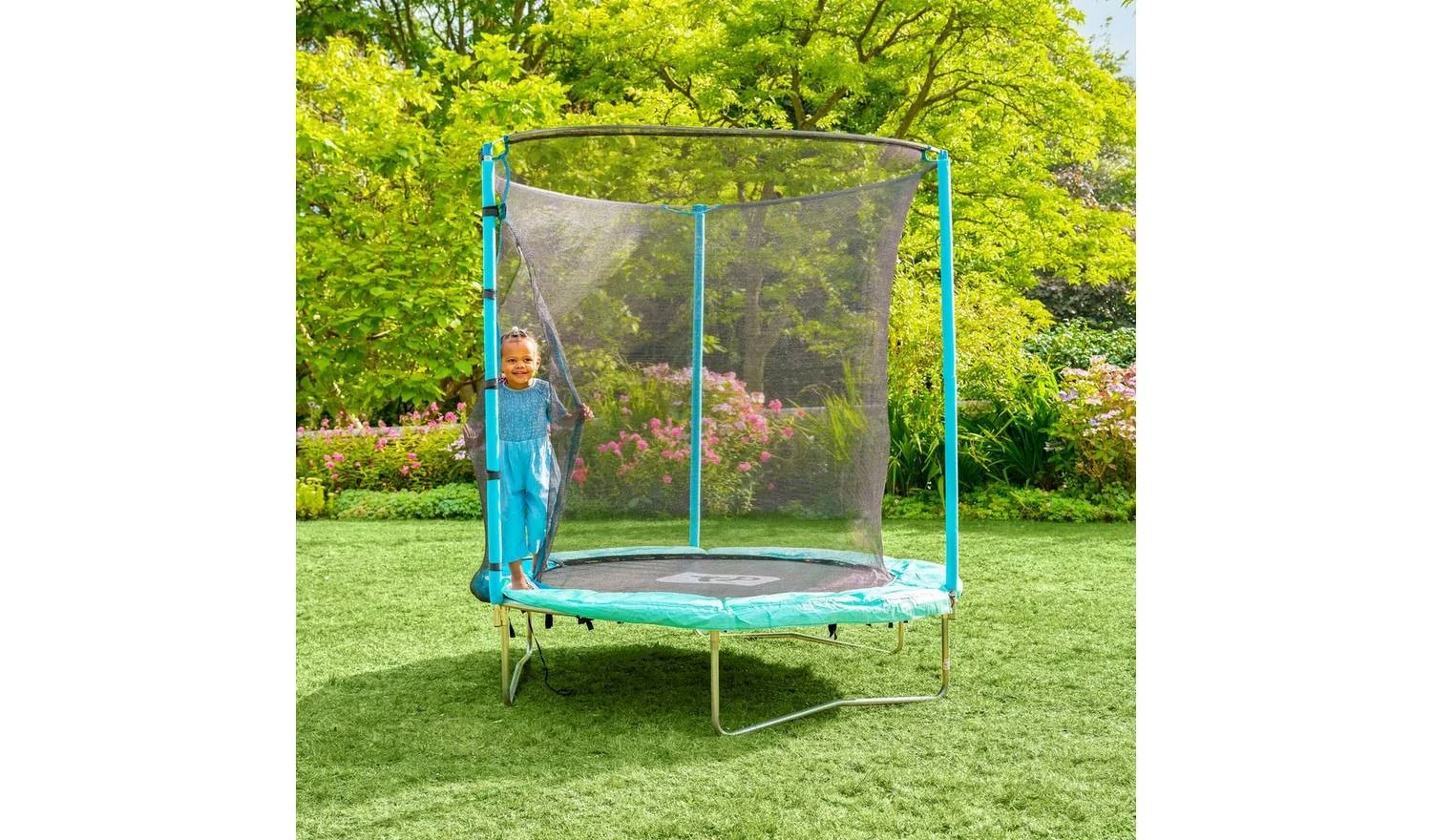 TP Toys 6ft Kids Trampoline with Enclosure Garden Play Fun Safety Net - Image 4