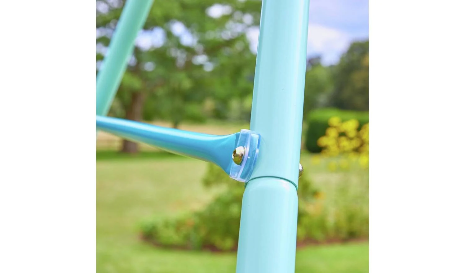 TP Toys Kids Double Swing Set With Glide Ride For Children Outdoor - Image 6