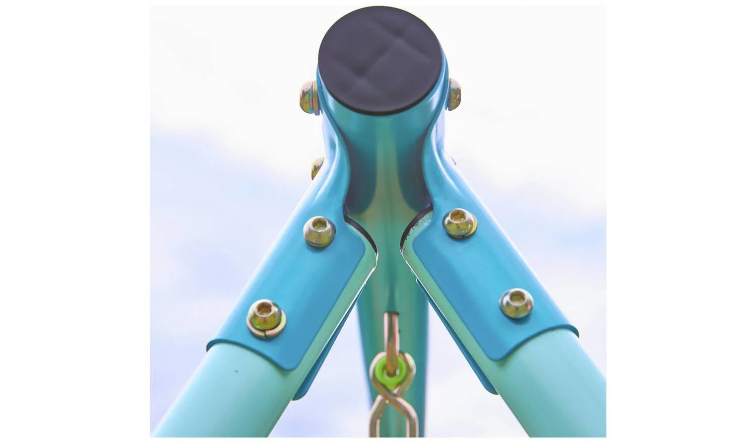 TP Toys Kids Double Swing Set With Glide Ride For Children Outdoor - Image 7