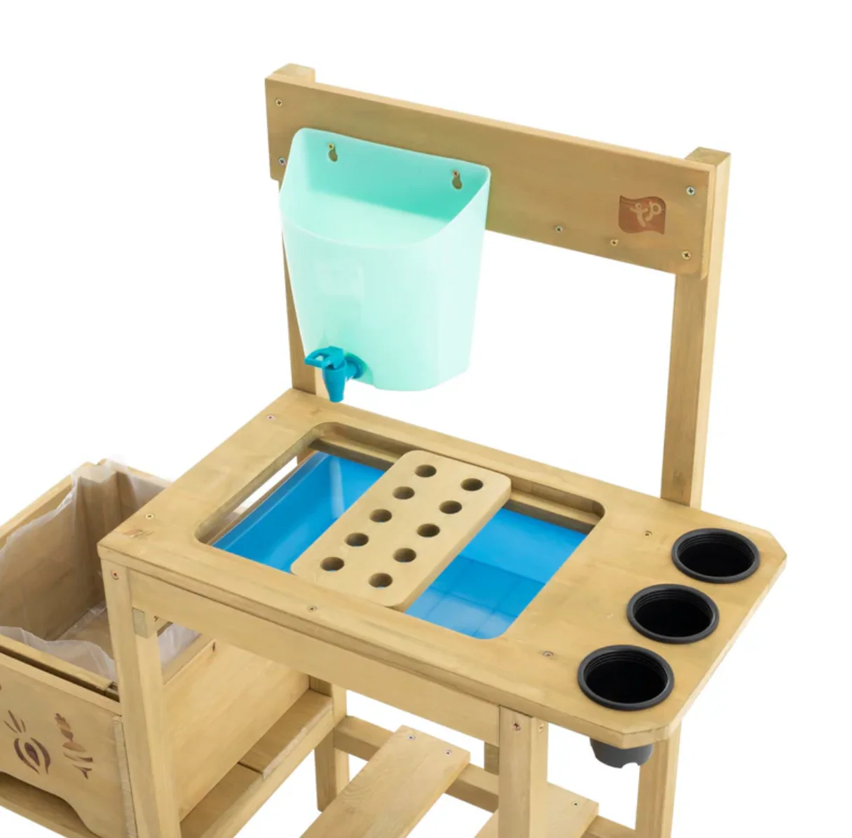 TP Wooden Potting Bench Oak Garden Plant Storage Kids Workstation UK - Image 4