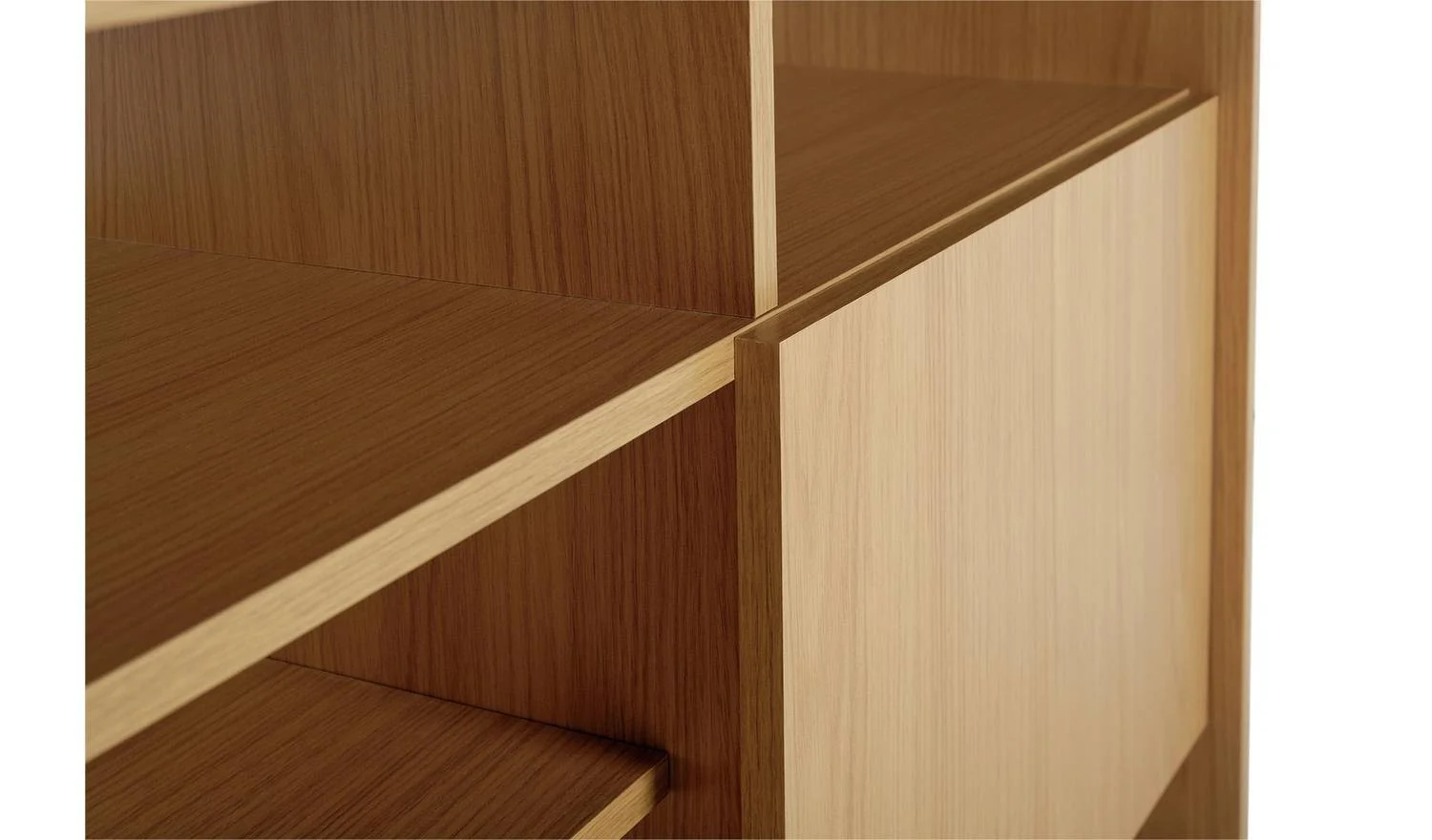 Turin 2 Door Extra Large TV Unit Natural Easy Assembly UK Furniture - Image 6