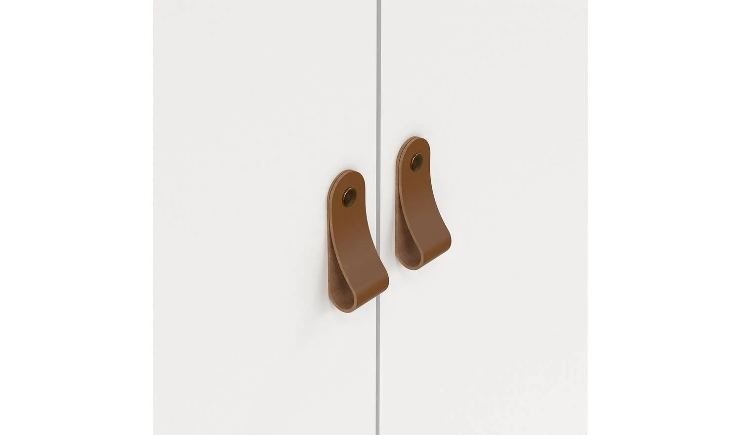Tvilum Madrid 3 Door Wardrobe White Storage Organiser Bedroom Furniture - Image 7