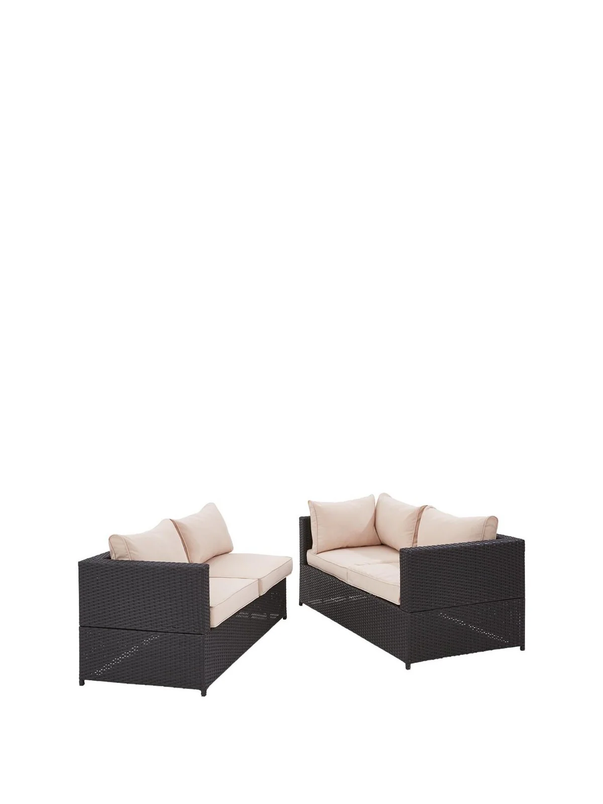 Vancouver 3-Piece Corner Rattan Set Modern and Comfortable Outdoor Furniture - Image 3