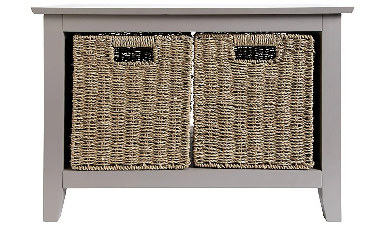 Willow Shoe Storage Bench Grey For Shoes And Bags Storage Solution - Image 3